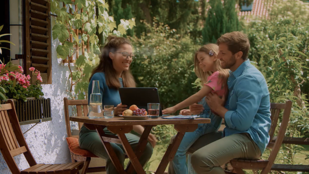 Filmstill: Werbespot zum Thema Organspende